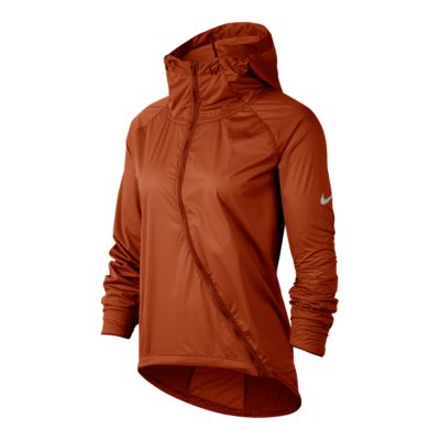 orange nike jacket women's
