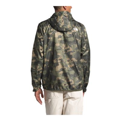 north face men's fanorak camo