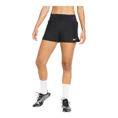 nike womens crew running shorts