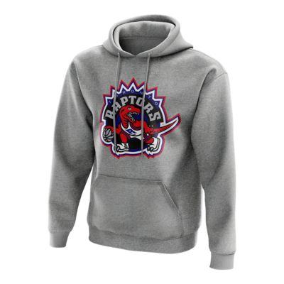 toronto raptors men's mitchell and ness dino hoodie