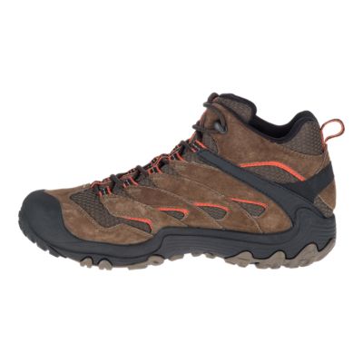 merrell chameleon 7 limit mid waterproof walking shoes mens