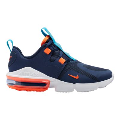 orange nike baby shoes