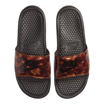 tortoise nike slides