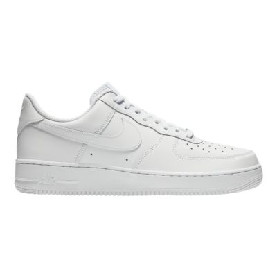 white air force low top