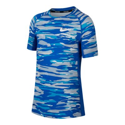 nike pro fitted short sleeve