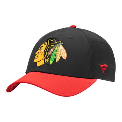all black blackhawks hat