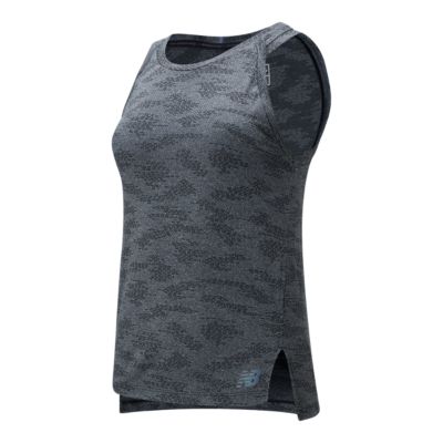 new balance q speed jacquard tank