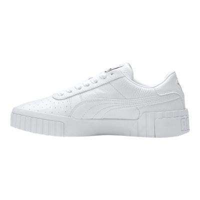 puma white slip on shoes