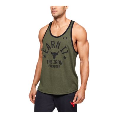 the rock under armour tank