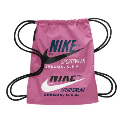 nike heritage gymsack pink