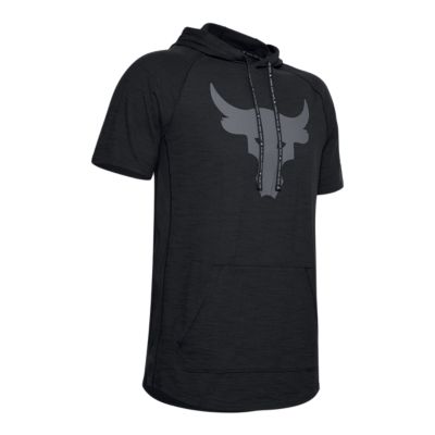 project rock short sleeve hoodie