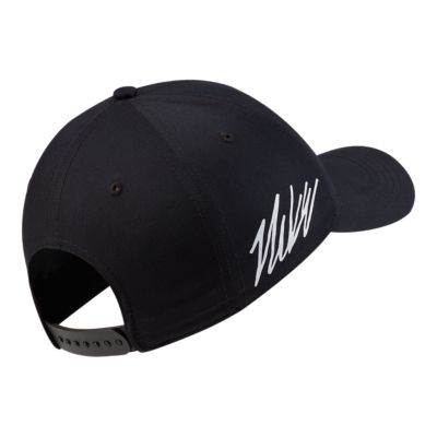 nike snapback cap black