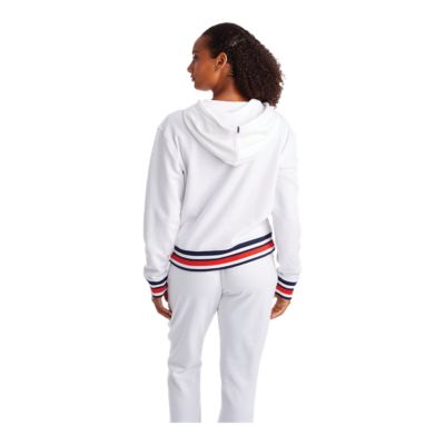 white hoodie champion women's