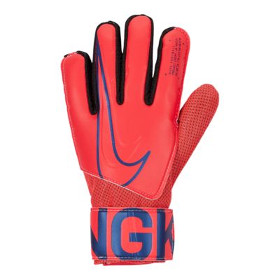 red nike goalie gloves