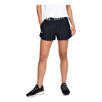 UA Women’s Black Speed Stride Shorts Under Armour Inseam 3.4" Sport 1290872 001