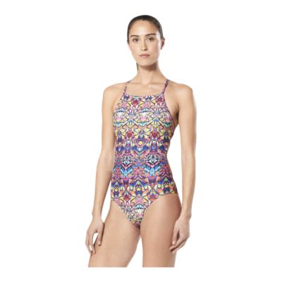 speedo women's one piece swimsuit