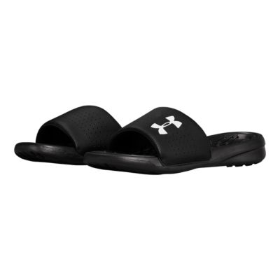 kids under armour flip flops