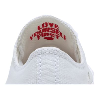 women's converse chuck taylor ox love fearlessly casual shoes