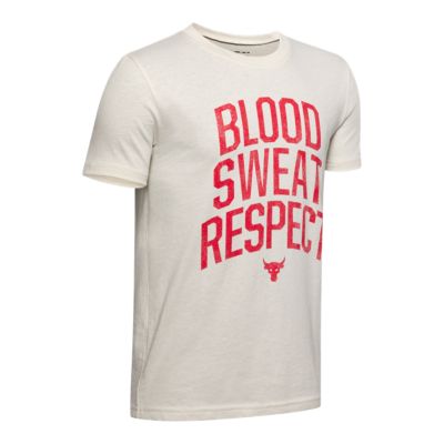 blood sweat and respect shirt
