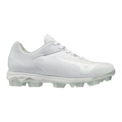 white mizuno cleats