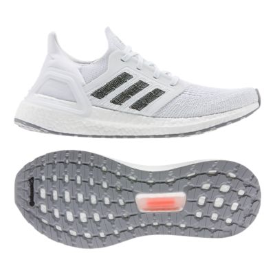 grey adidas running shoes womens