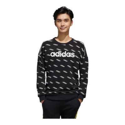 adidas print sweatshirt