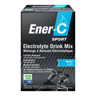 ENERC Sport Electrolyte Drink Mix 12 Pack Sport Chek