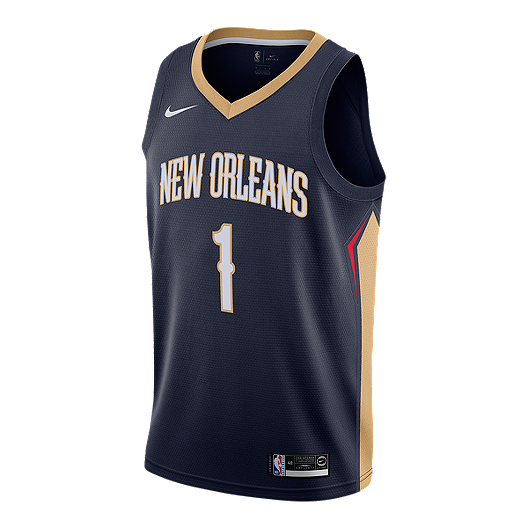 New Orleans Pelicans Nike Zion Williamson Icon Swingman Jersey Sport Chek