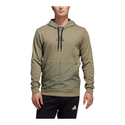 khaki green adidas hoodie mens