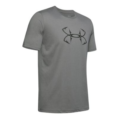 Amour Men's Fish Hook Logo T Shirt 