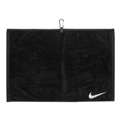 black nike golf towel