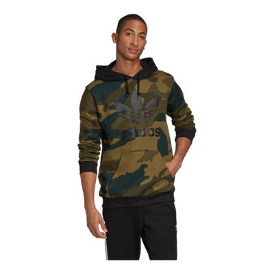 adidas camo pullover hoodie