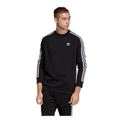 adidas 3 stripe sweatshirt mens