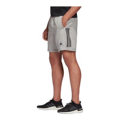 adidas men's post game fleece shorts