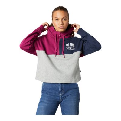 converse cropped hoodie