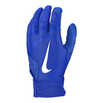 royal blue and orange batting gloves