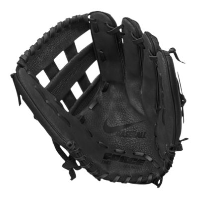black nike baseball glove