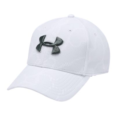 men's ua printed blitzing 3.0 stretch fit cap