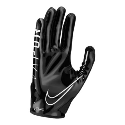 black nike gloves football