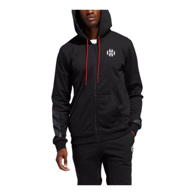 adidas men's full zip hoodie