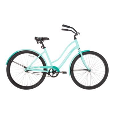 turquoise cruiser bike