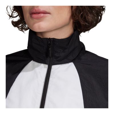 adidas track top black