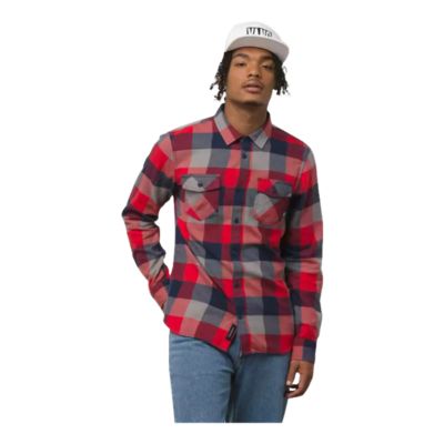 vans flannel mens