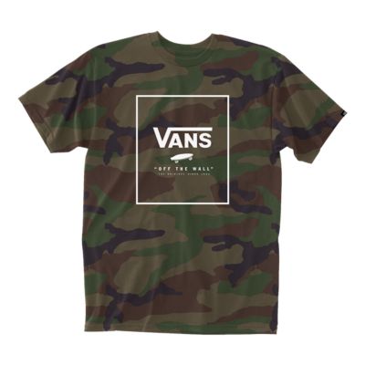 vans camouflage t shirt