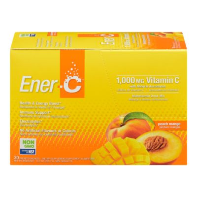Ener C 1000 Mg Vitamin C 30 Pack Peach Mango Sport Chek