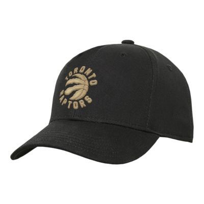 gold raptors hat