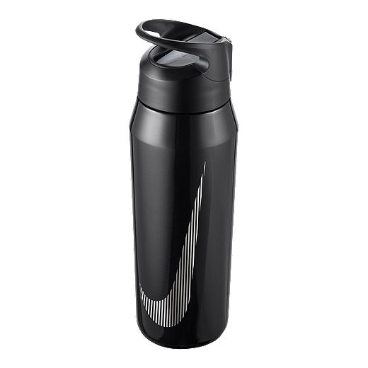 Nike 32 oz Stainless Steel Hypercharge Straw Water Bottle - Black