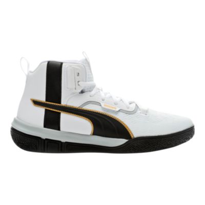 puma basketball shoes white