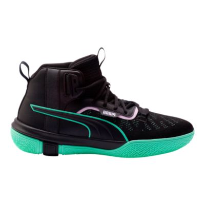 puma basketball shoes green