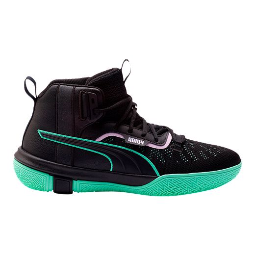 candidato a pesar de Rechazar PUMA Men's Legacy Dark Mode Basketball Shoes - Black/Green | Sport Chek